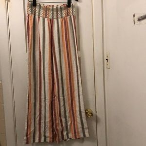 Indigo Rein Linen Blend Pants